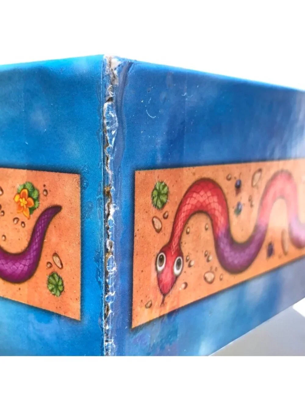 HISSS Colorful Snake Making Tile Matching Game Gamewright Complete 2006 AS IS